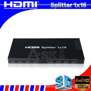 Hot Sale HDMI Splitter 1input 16 output Support 3D HD